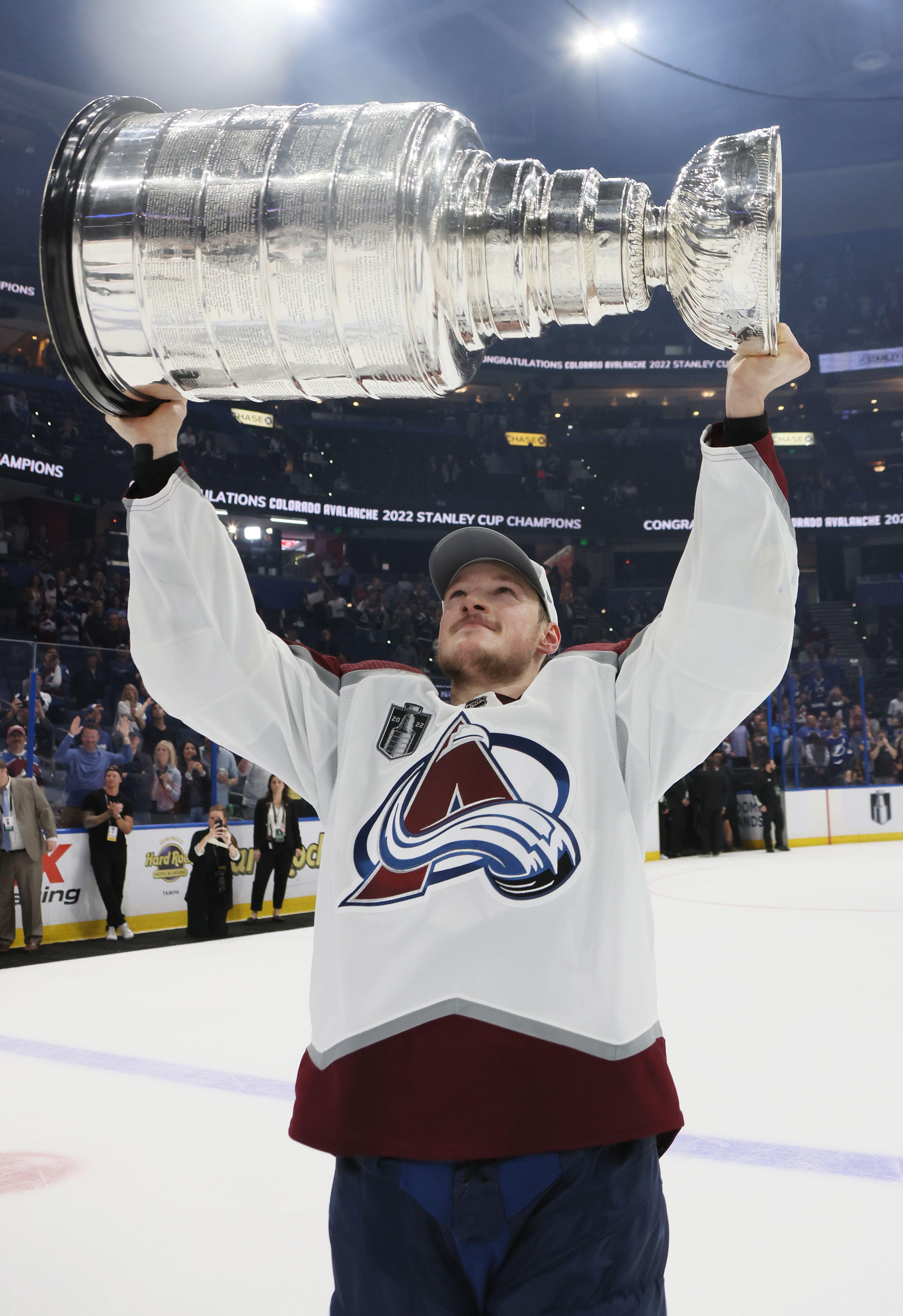 4359x6350 Cale Makar wins Conn Smythe Trophy: Former UMass star leads Avalanche to Stanley Cup