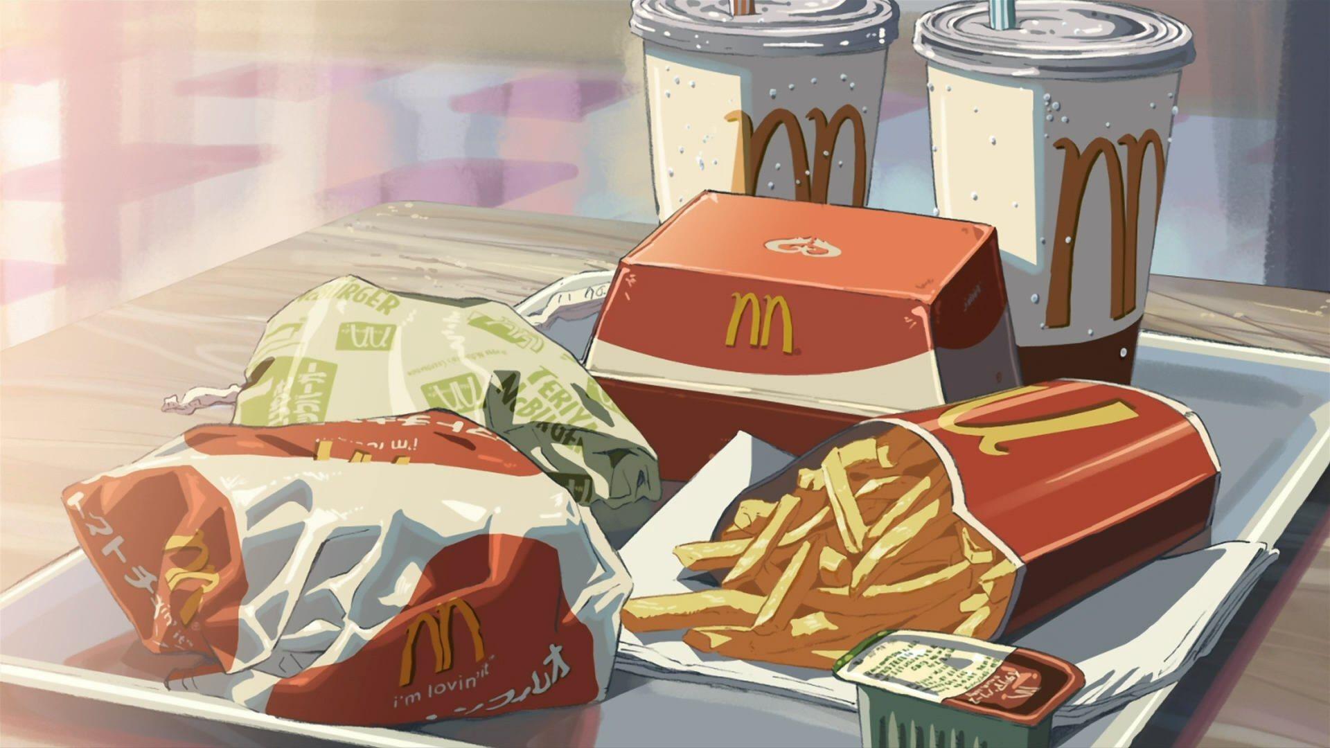 1920x1080 Japanese Food Anime HD Wallpaper
