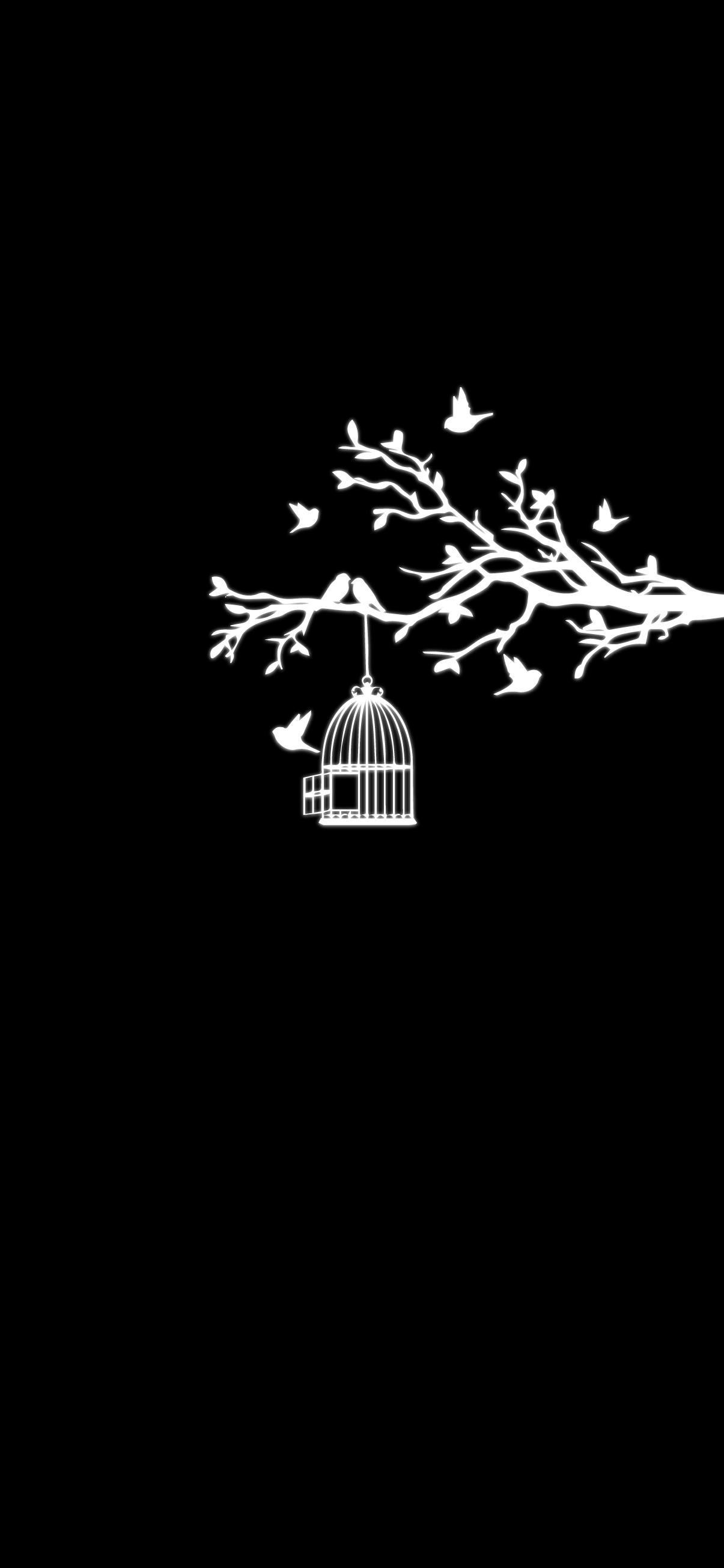 1205x2609 Cute amoled phone wallpaper