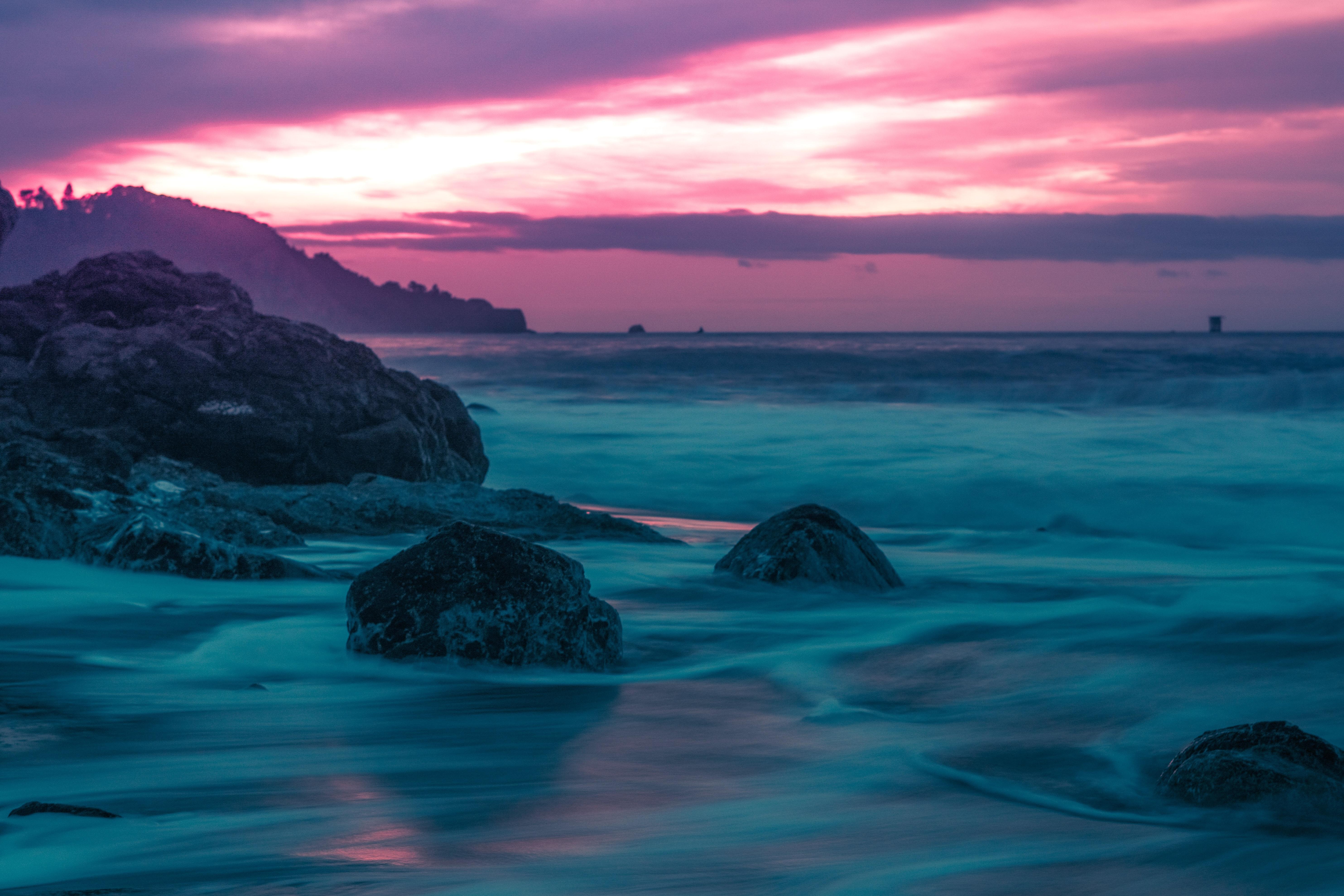 5935x3957 Waves Wallpaper