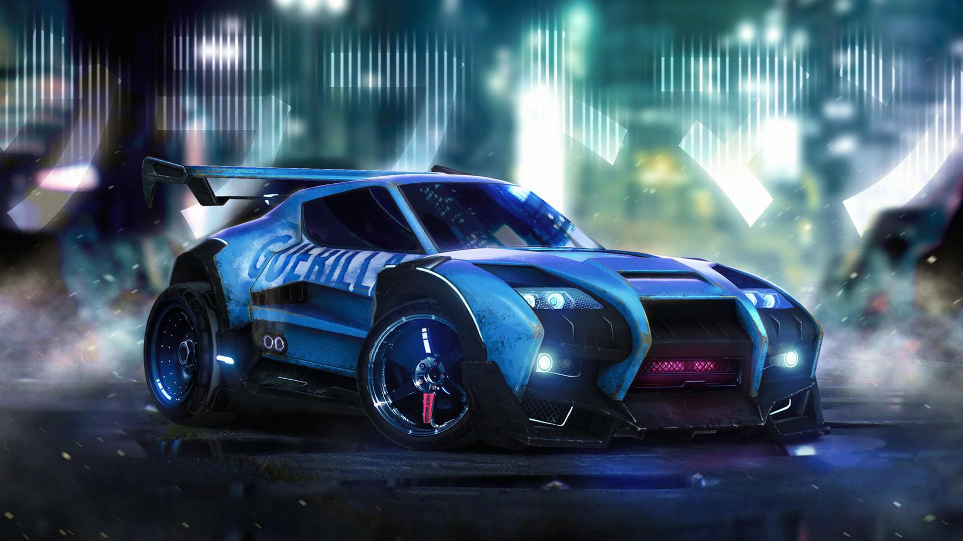 1920x1080 Rocket League Blue Artistic Vehicle 1920x108020194 Resolution Wallpaper, HD Games 4K Wallpaper, Image, Photo and Background