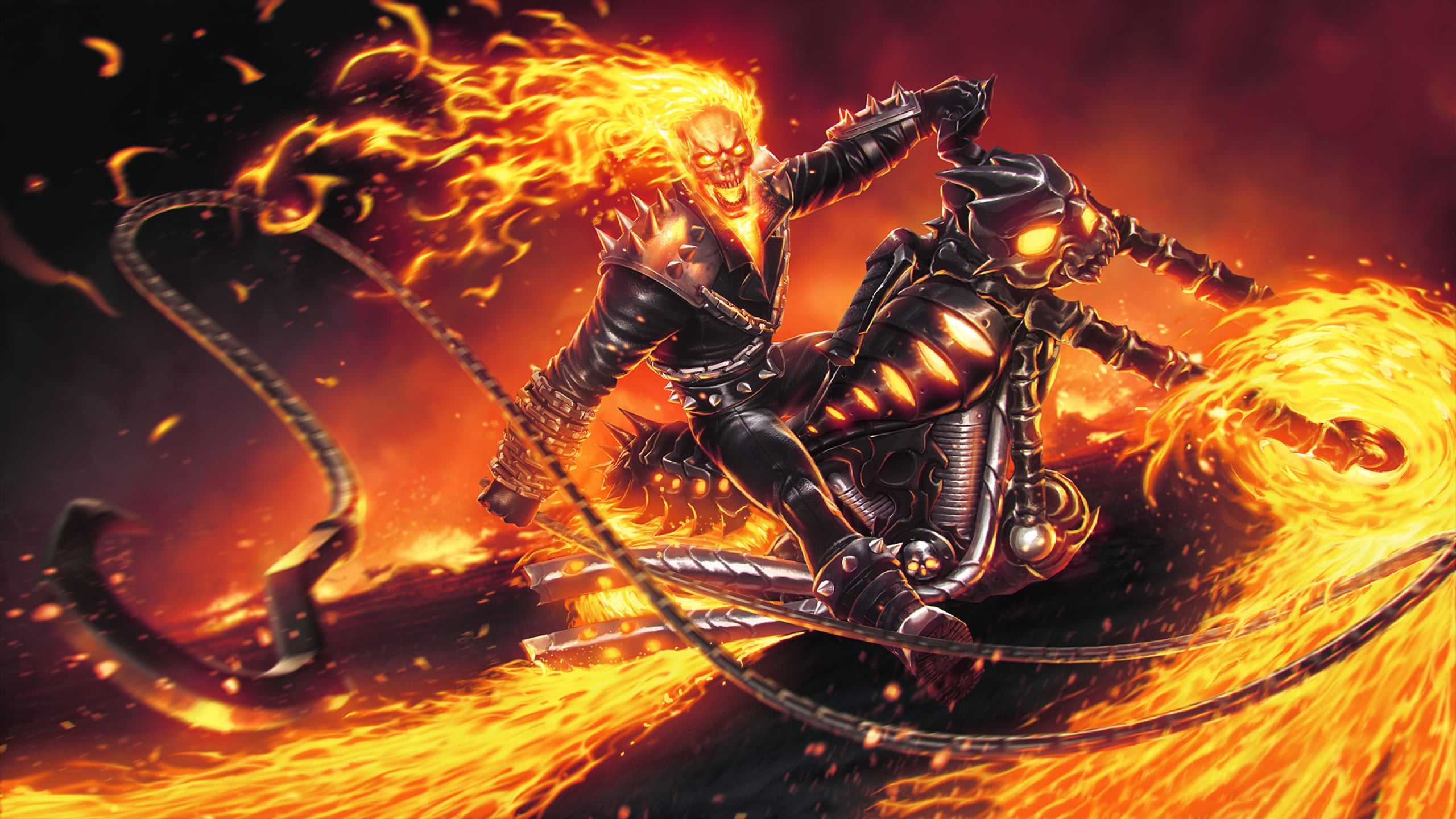 2560x1440 Ghost Rider Wallpaper
