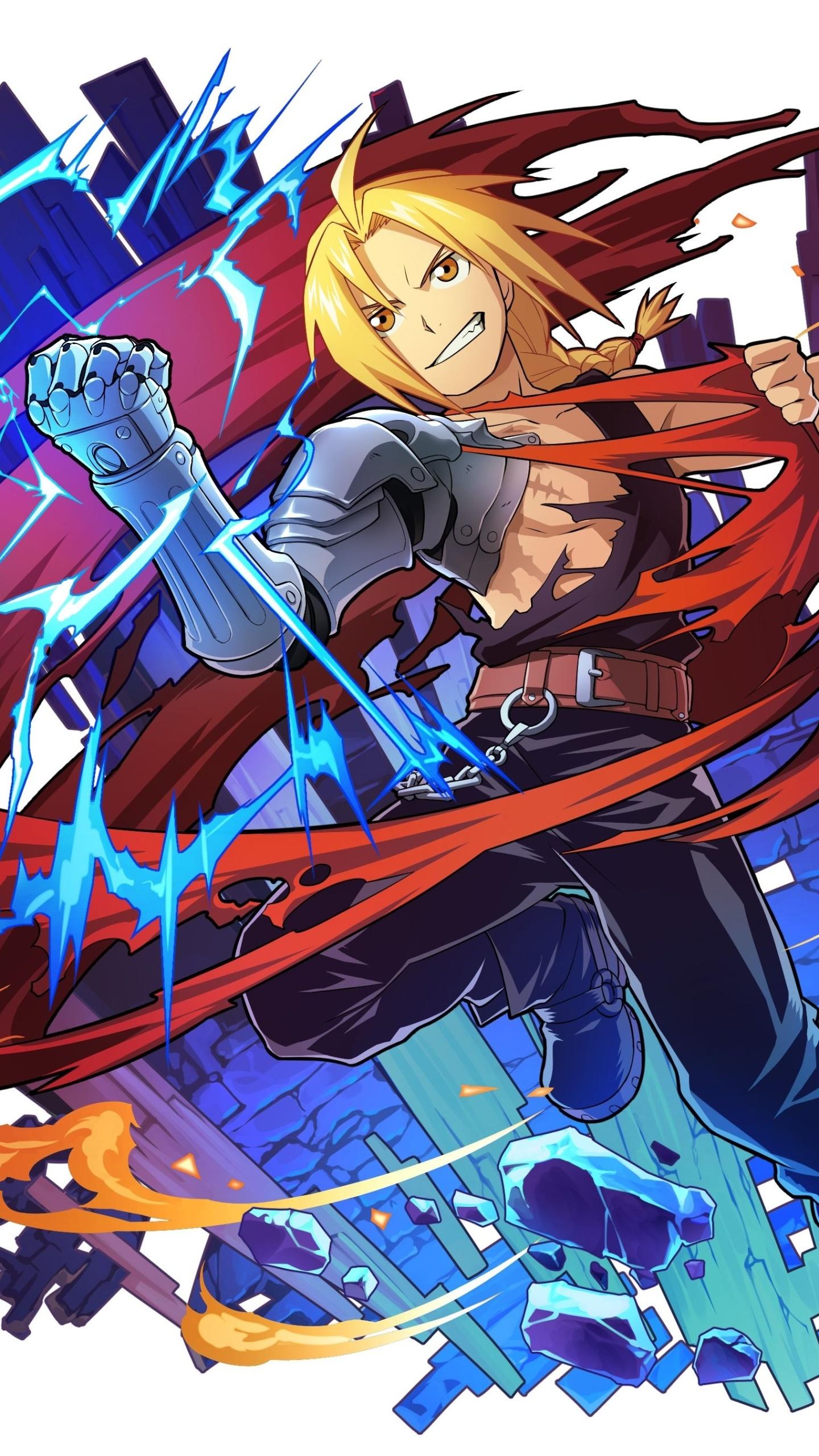 1440x2560 Wallpaper / Anime FullMetal Alchemist Phone Wallpaper, Blonde, Edward Elric, 1440x2560 free download
