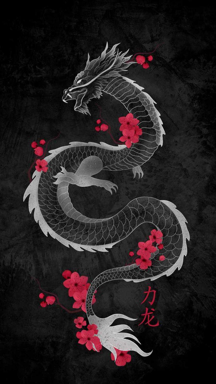 Black and Gray Dragon Wallpapers - Top Free Black and Gray Dragon ...