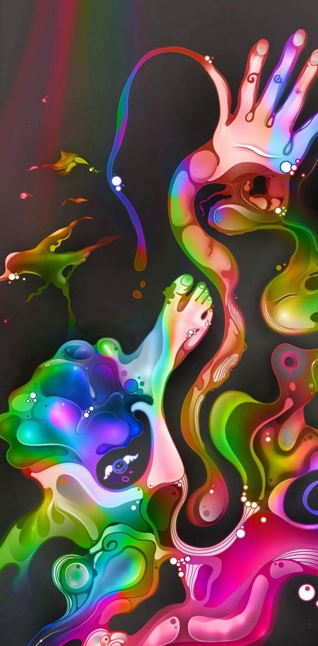 630x1280 Abstract Woman wallpaper