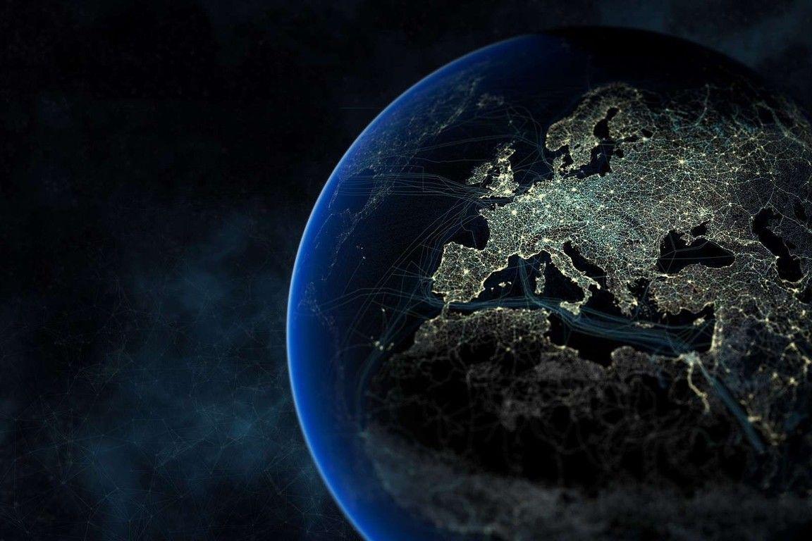 1152x768 Connected earth wallpaper. PC
