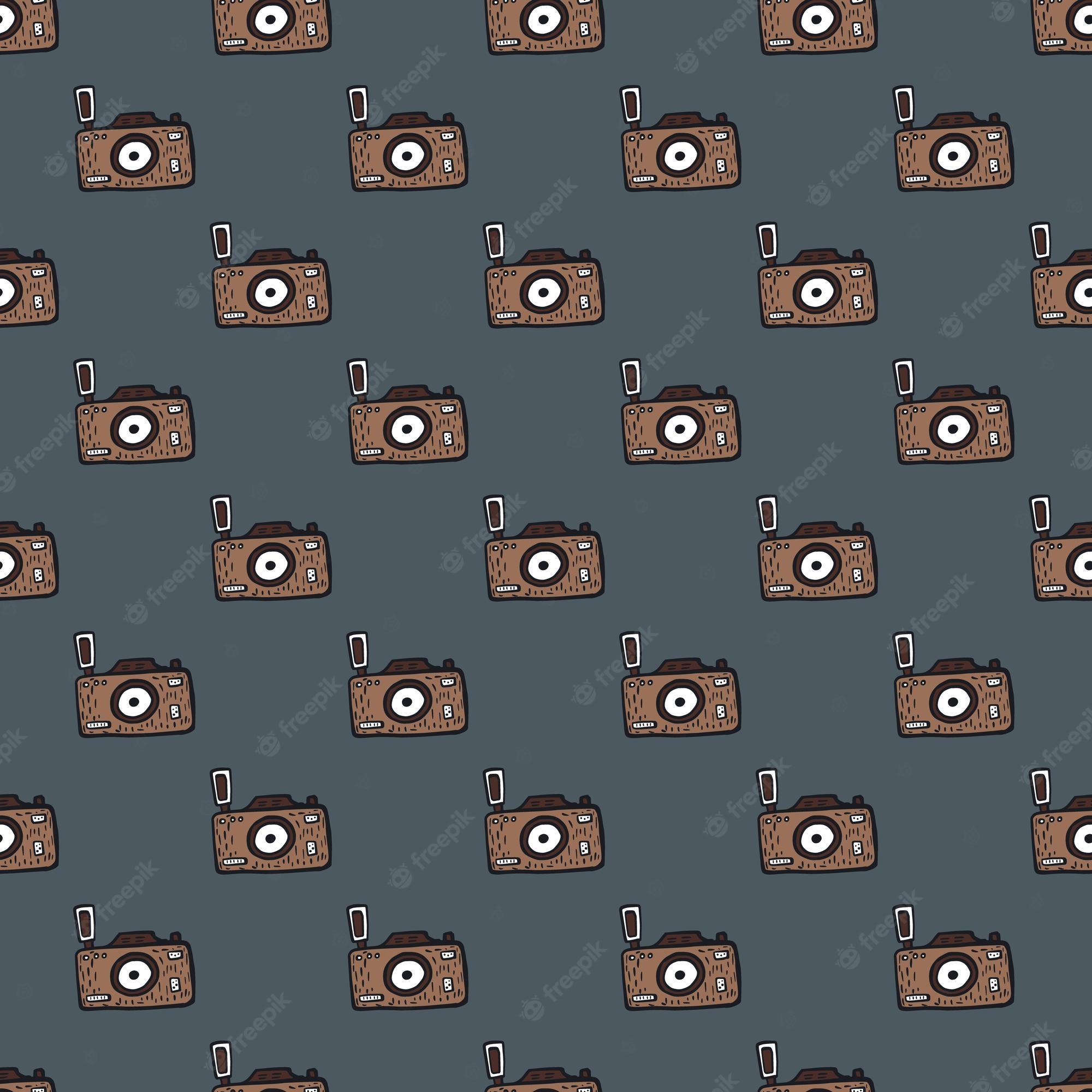 Camera Pattern Wallpapers Top Free Camera Pattern Backgrounds