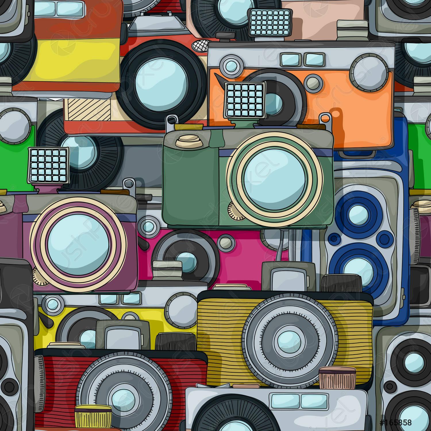Camera Pattern Wallpapers Top Free Camera Pattern Backgrounds