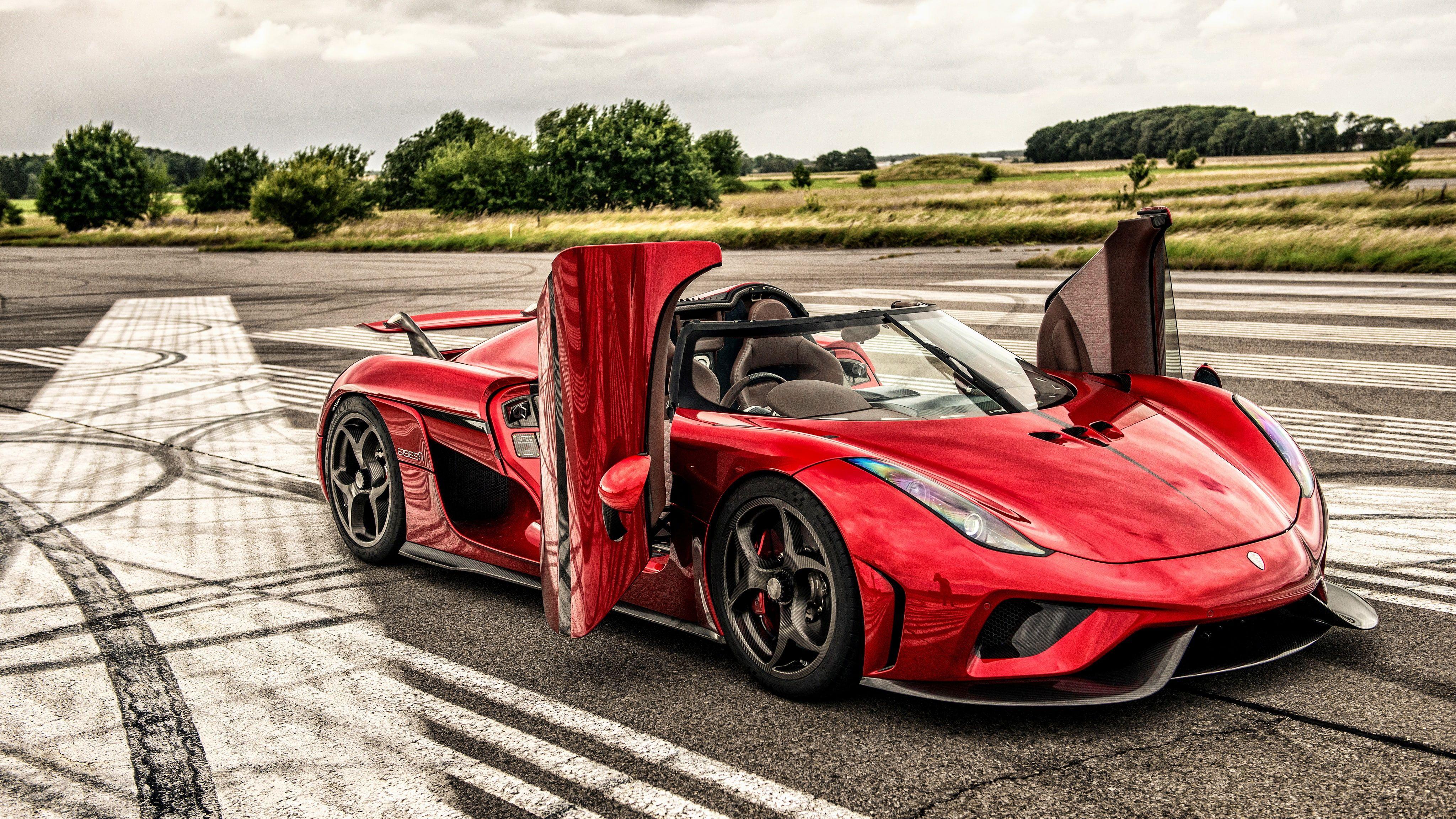 4096x2304 Koenigsegg #supercar #Koenigsegg #Regera #Reger K #wallpaper #hdwallpaper #desktop. Koenigsegg, Super cars, Red car