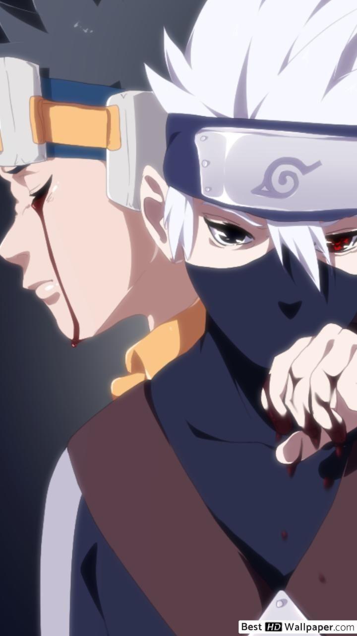 720x1280 Naruto Shippuden Hatake, Obito Uchiha, Rin Nohara HD