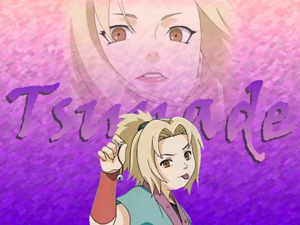 1024x768 lady tsunade wallpaper, anime, cartoon, illustration, art, sitting