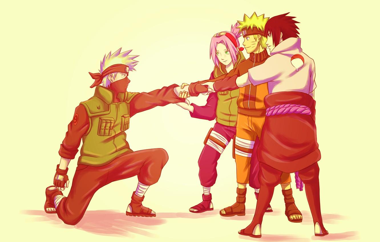 1332x850 Naruto Team 10 Wallpaper