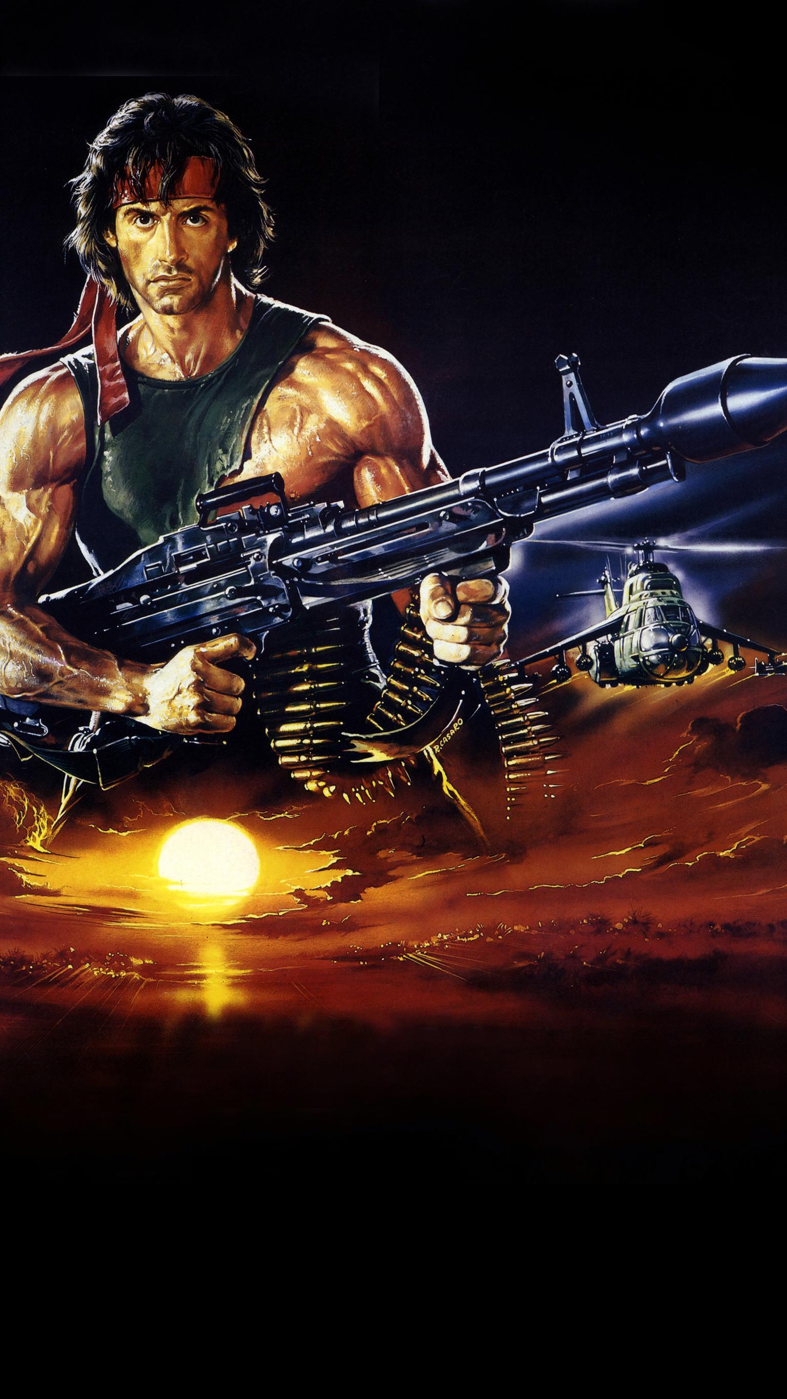 1536x2732 John Rambo Wallpaper