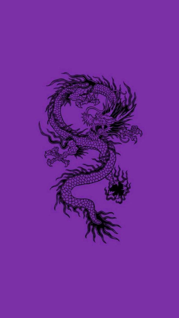 736x1308 dragon wallpaper. Dragon wallpaper iphone, Japanese wallpaper iphone, Purple wallpaper iphone