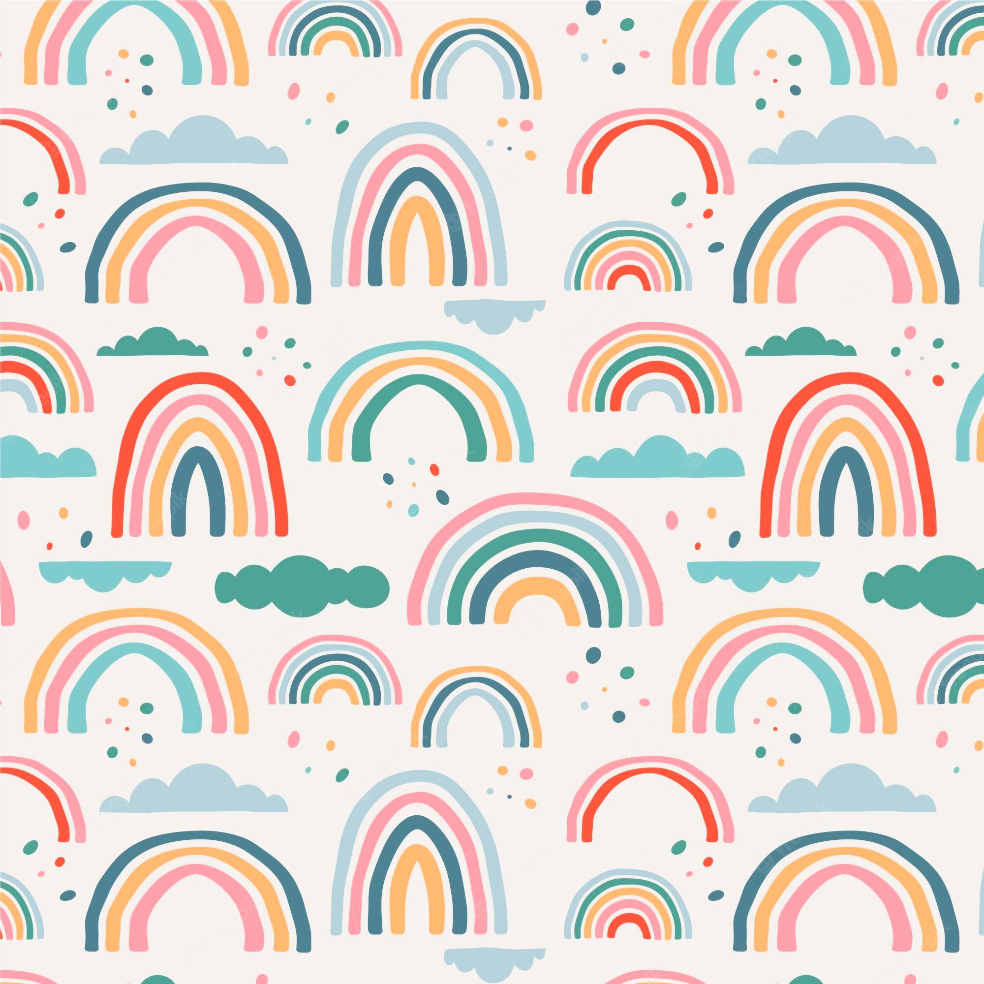 Rainbow Pattern Wallpapers - Top Free Rainbow Pattern Backgrounds ...