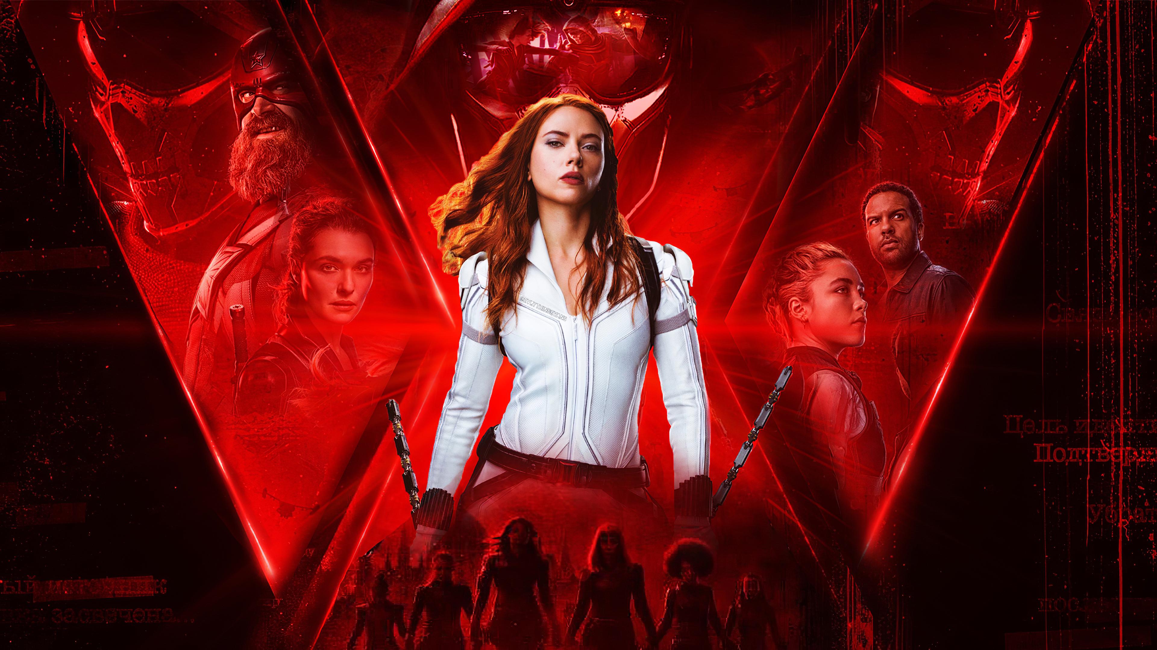 3840x2160 Black Widow HD Wallpaper and Background