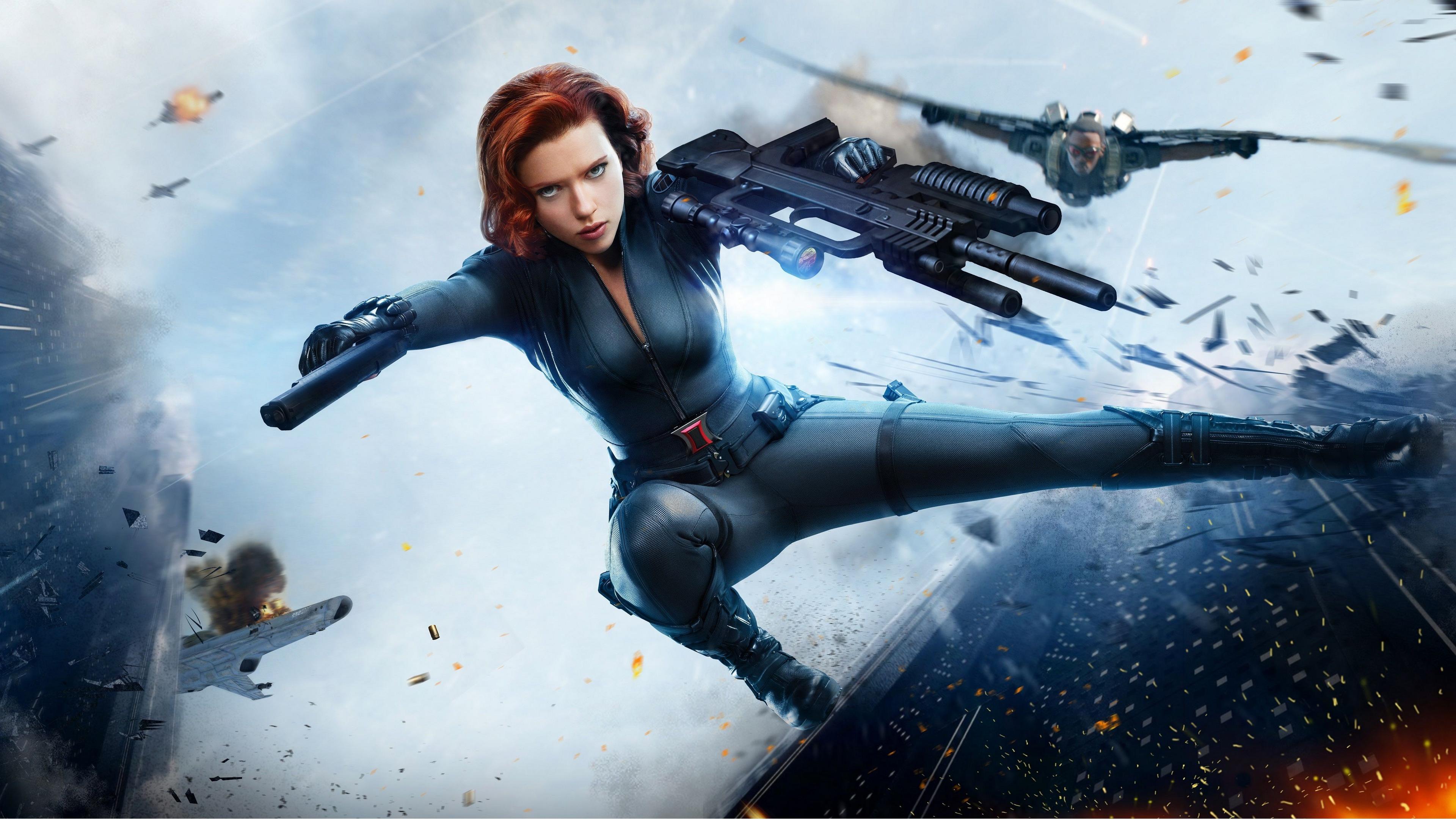3840x2160 Wallpaper / scarlett johansson, superheroes, black widow, hd, 4k free download