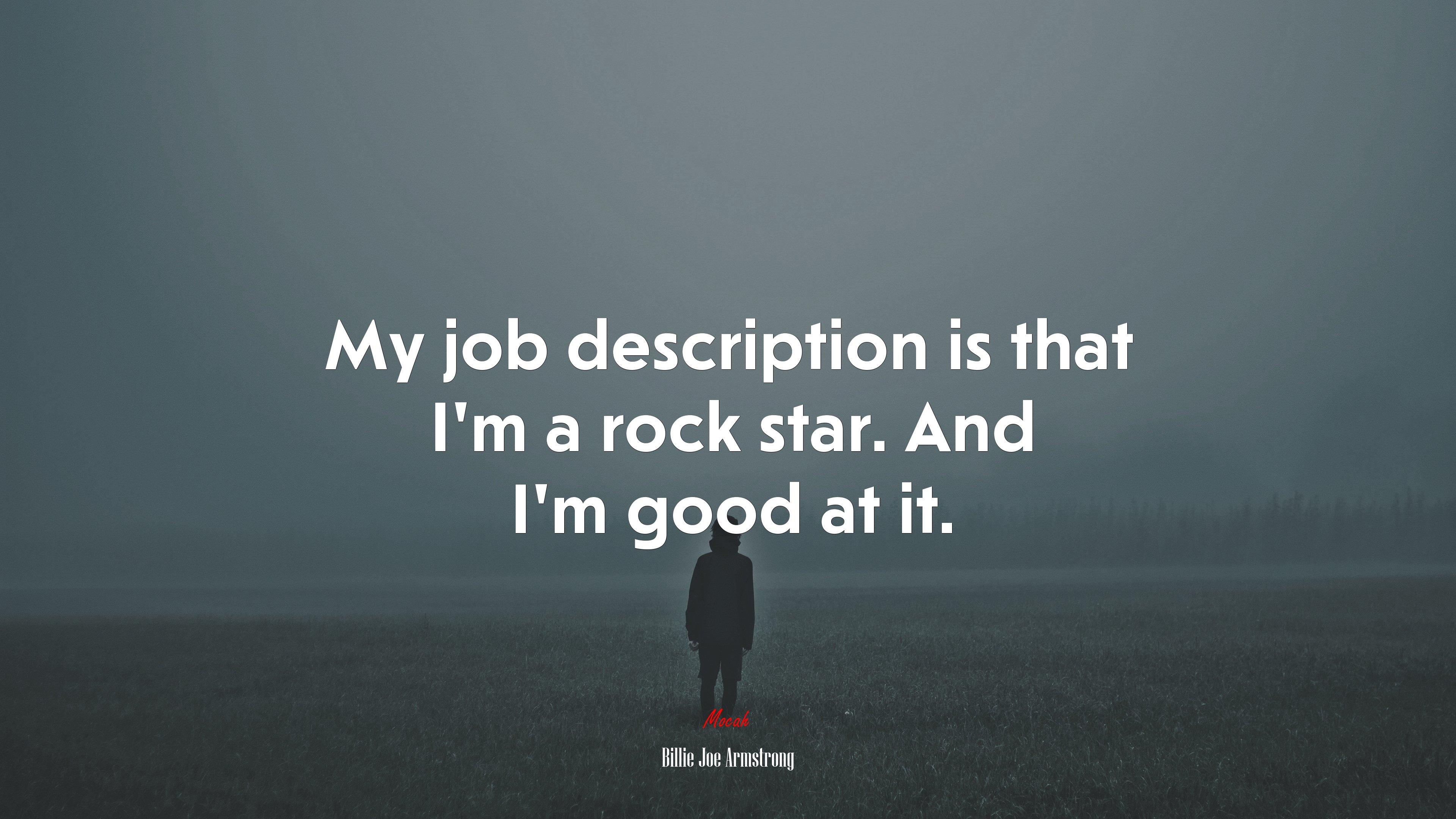 3840x2160 Rock 'n' roll can be fun and dangerous at the same time. Billie Joe Armstrong quote, 4k wallpaper Gallery HD Wallpaper