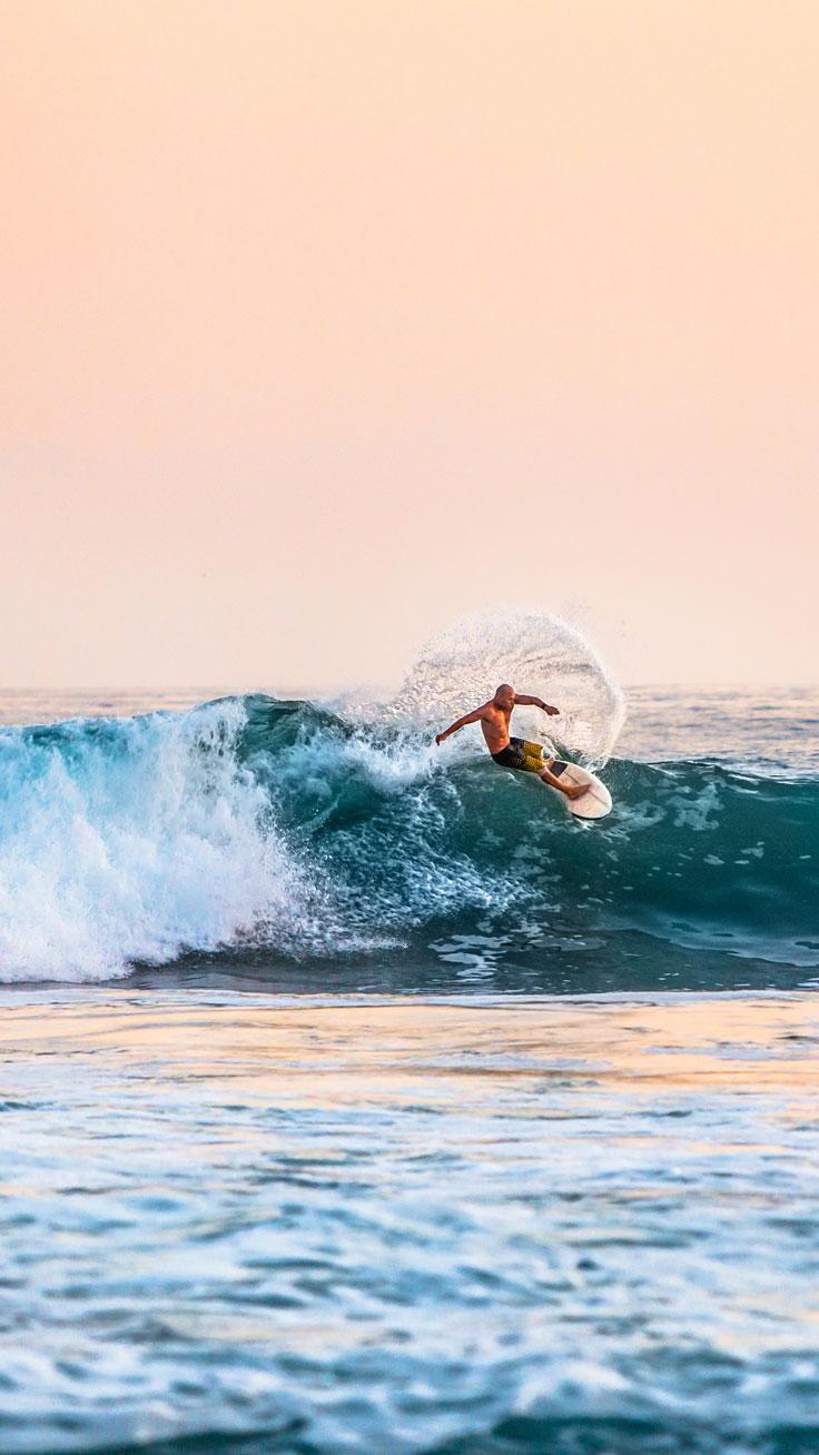 736x1308 Surfing Waves Preppy Original 34 Free HD iPhone 7 & 7 Plus Wallpaper