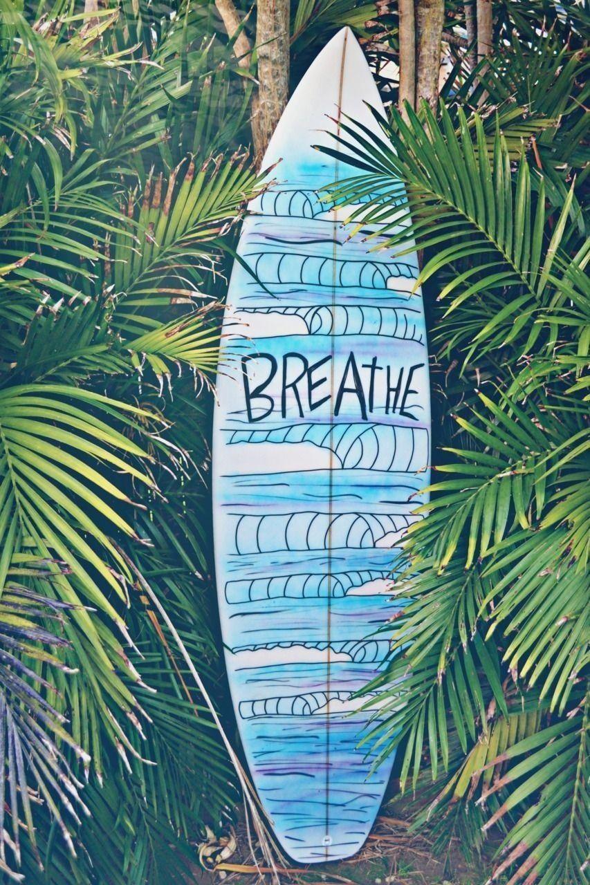 853x1280 Surfboard Hawaii iPhone Wallpaper