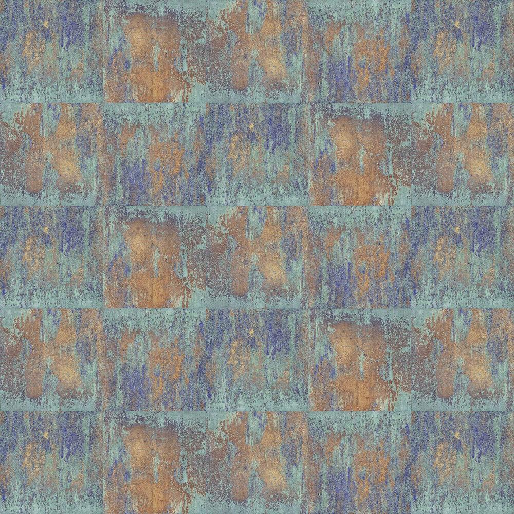 1000x1000 Metal Wall by Albany / Copper : Wallpaper Direct