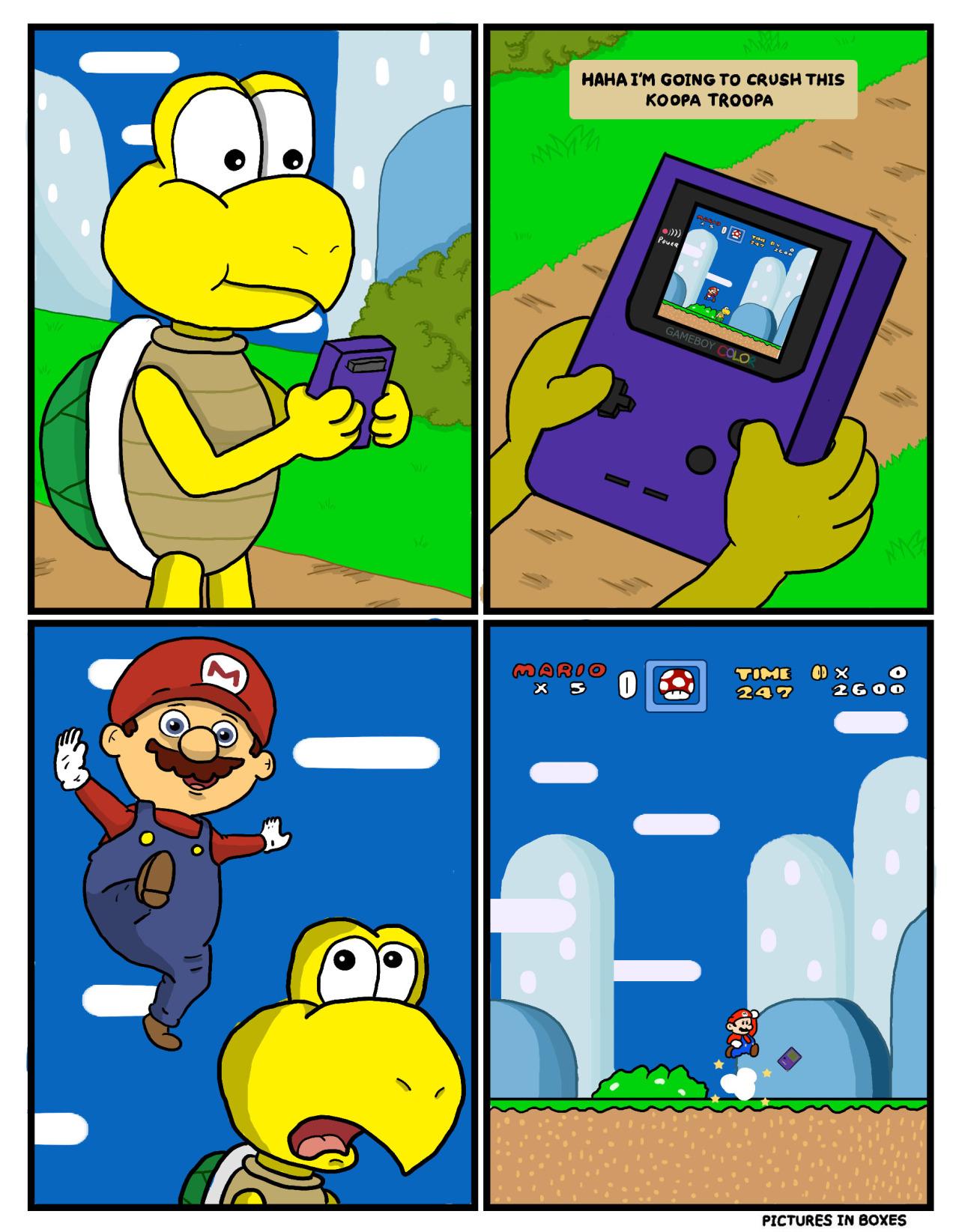 funny essay mario