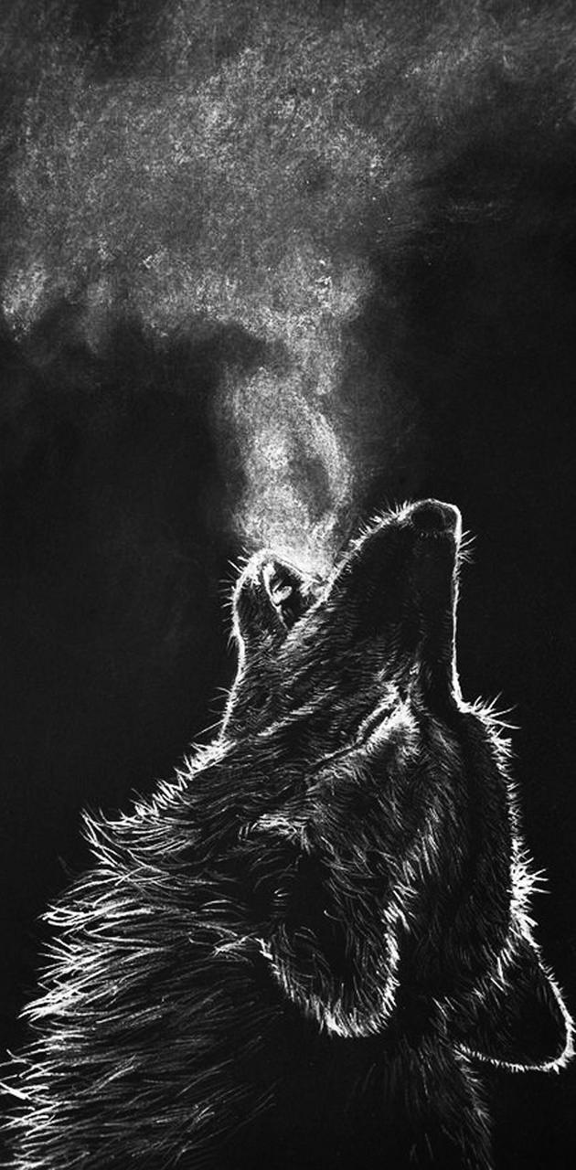 630x1280 Wolf wallpaper