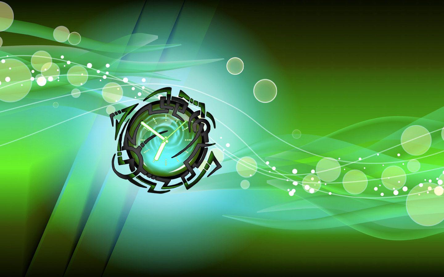 1440x900 7art Zen Lemonade Clock screensaver sure to feel creative