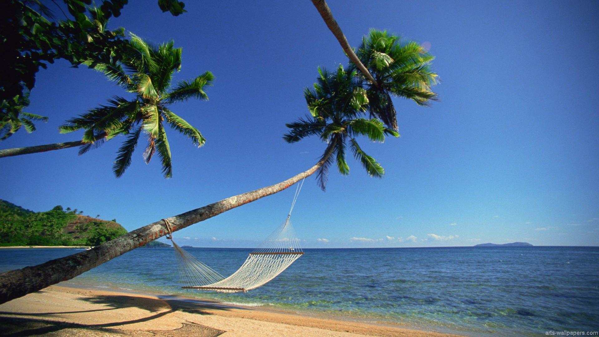 1920x1080 Hammocks Wallpaper