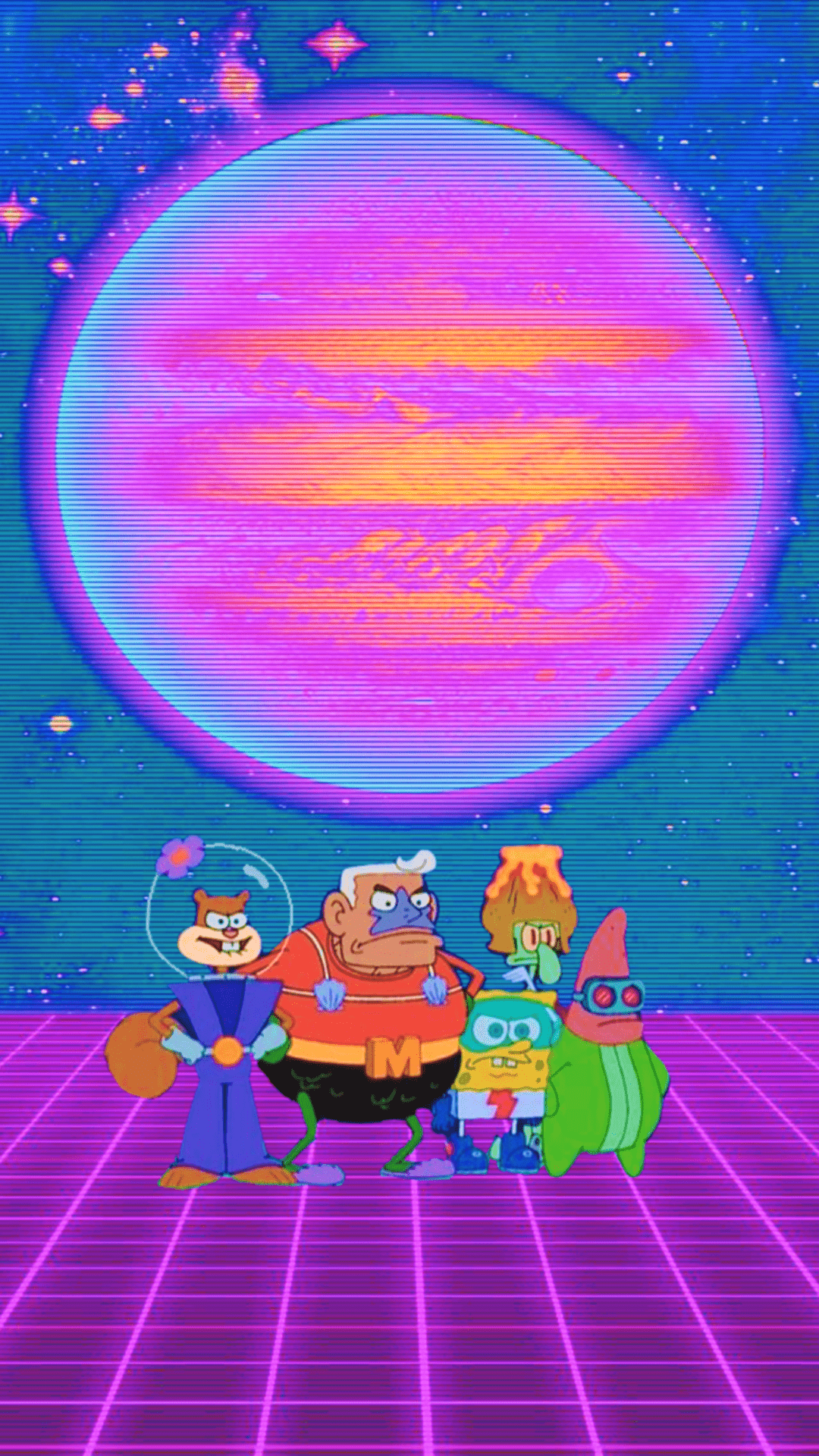 1080x1920 Best Vaporwave iPhone Wallpaper