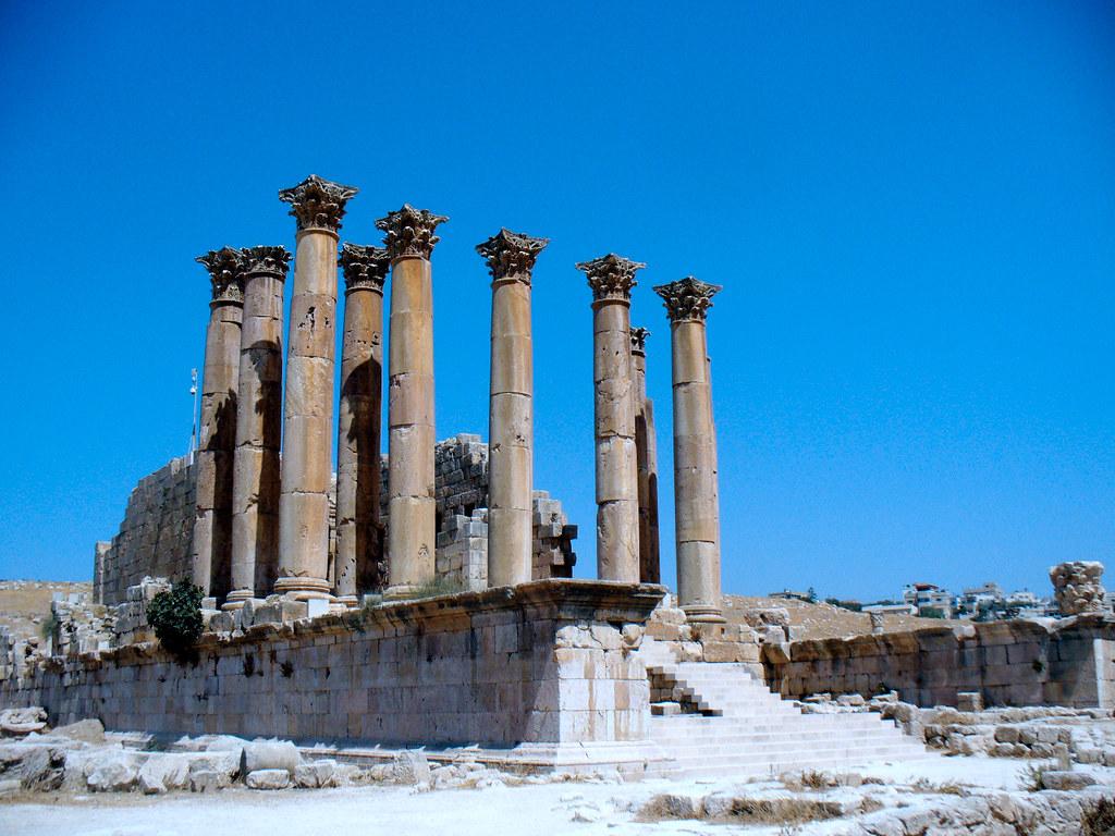 1024x768 Temple Of Artemis At Jerash. AWIB ISAW: Temple Of Artemis A