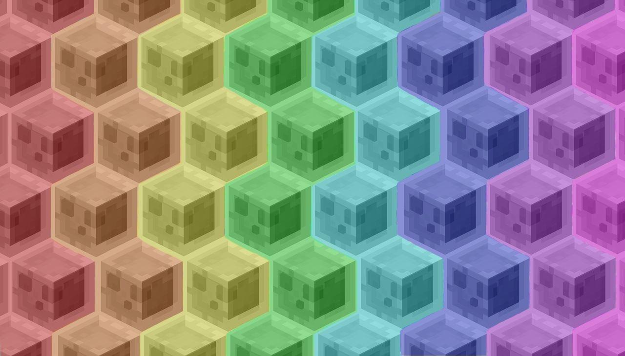 1280x731 Minecraft Slime Wallpaper