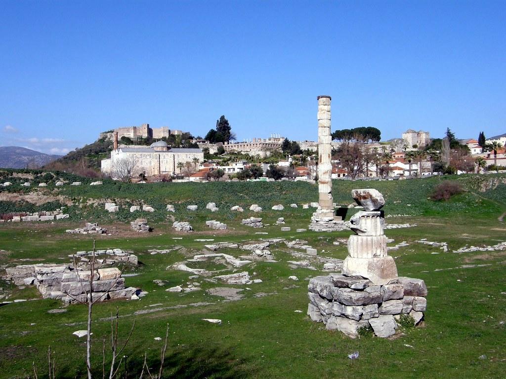 1024x768 All sizes. Site of the Temple of Artemis in the town of Selcuk, near Ephesus Sharing!