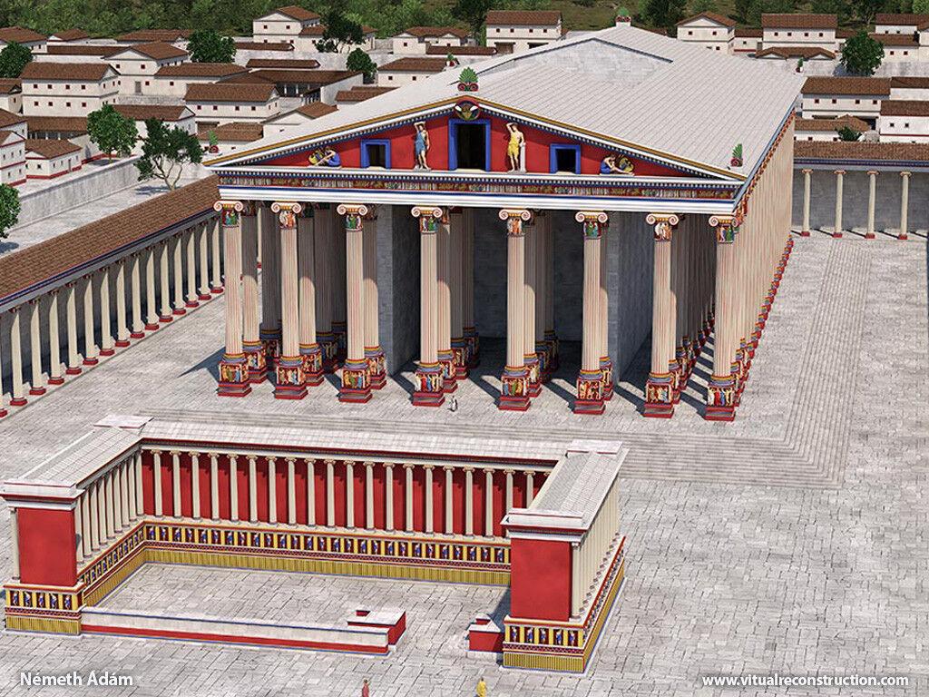 1024x768 FreeBibleimage - Ephesus 3D Reconstruction - A 3D Reconstruction Of The City Of Ephesus In The Time Of Paul (Acts 19 20)