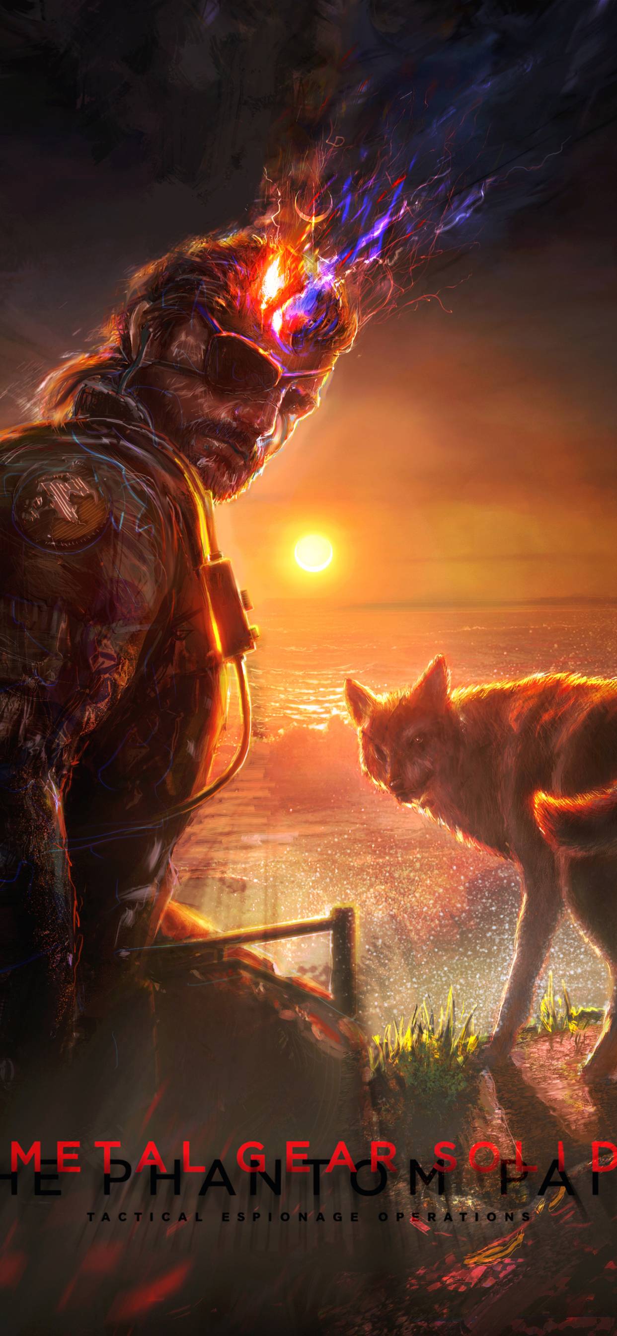 1242x2688 Metal Gear Solid V The Phantom Pain Art iPhone XS MAX Wallpaper, HD Games 4K Wallpaper, Image, Photo and Background