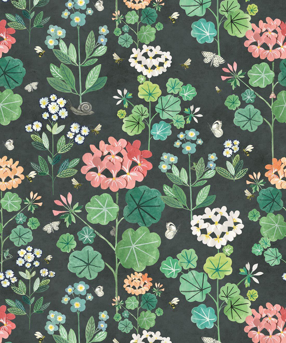 1100x1320 Kids Wallpaper, Sophie's Garden Floral Design