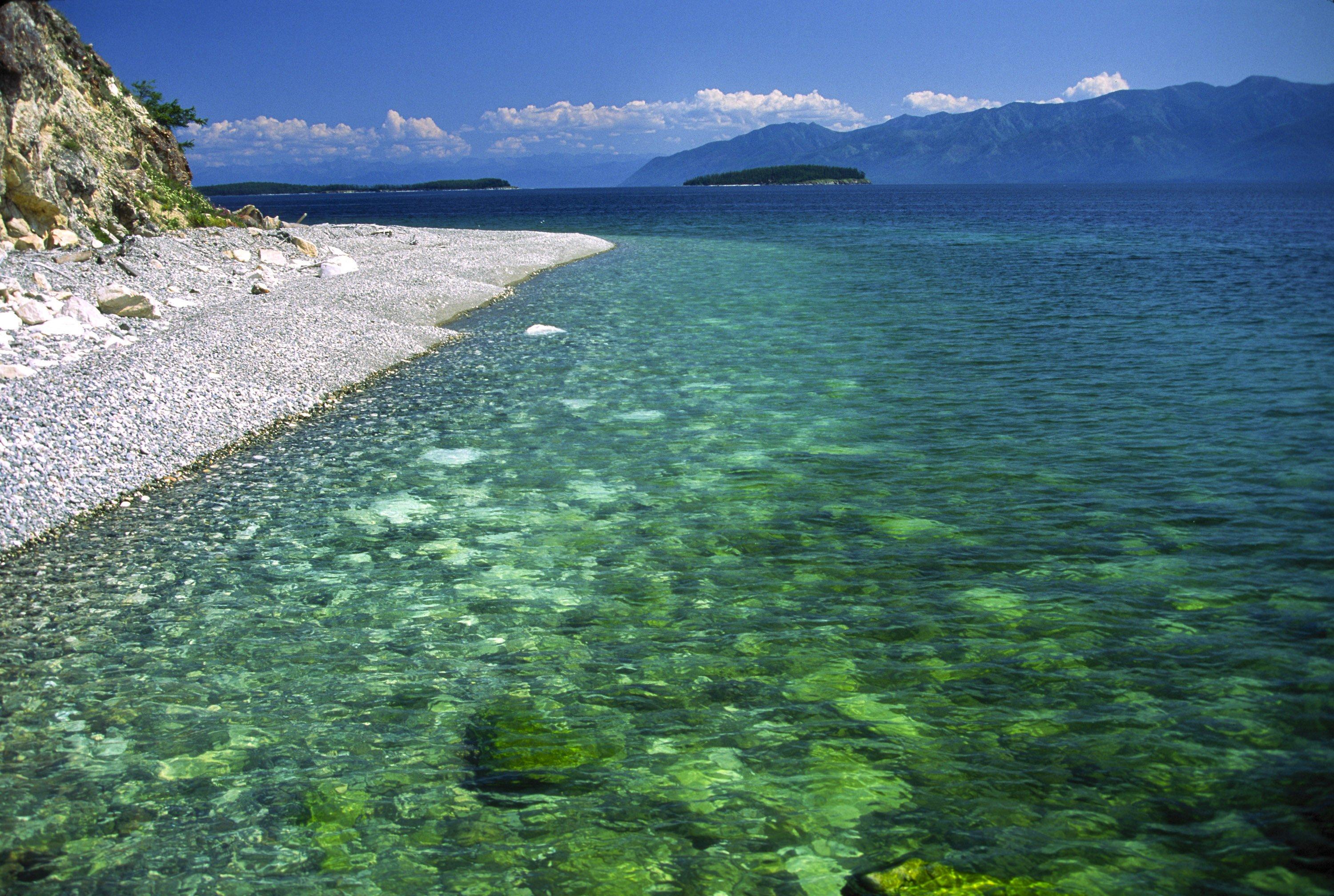 3000x2016 Rift Lake Baikal Southern Siberia Russia HD wallpaper