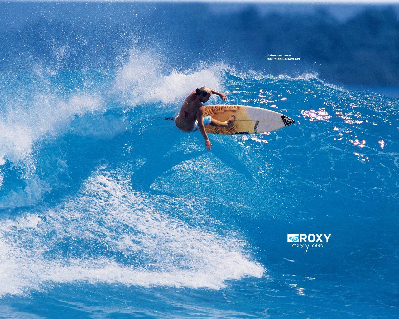 1280x1024 Roxy Wallpaper: Roxy surfing. Surfing waves, Surfing, Surf girls