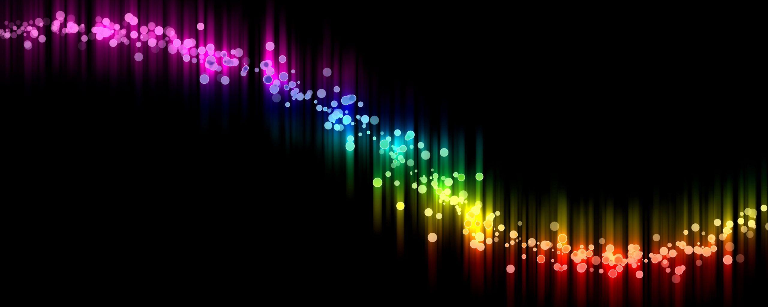 2560x1024 Download wallpaper 2560x1024 abstract, black, colorful, curve ultrawide monitor HD background