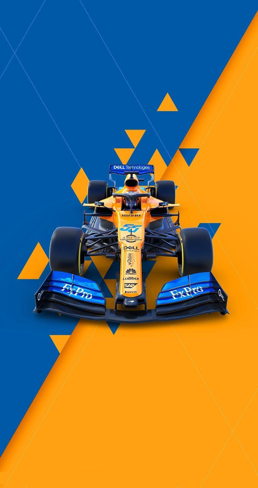 852x1608 F1 Wallpaper