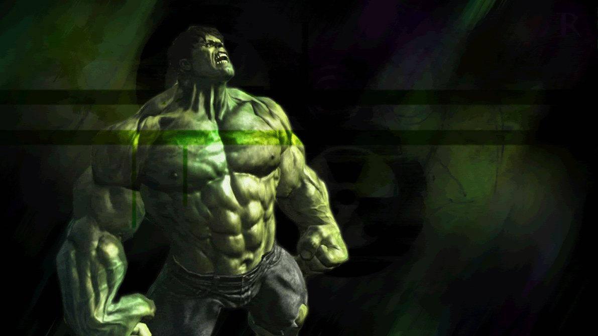 1191x670 Download Half Body Incredible Hulk Wallpaper