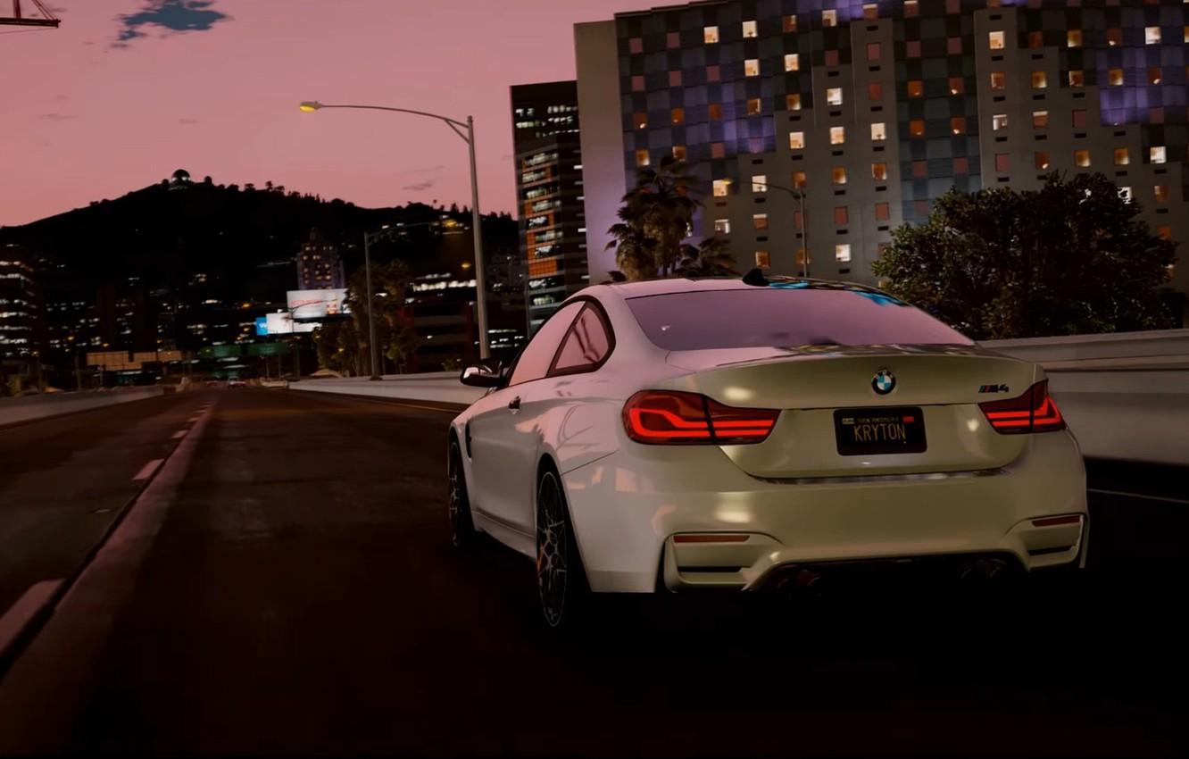 1332x850 Wallpaper BMW, GTA V, GTA CITY, CAR, GAME, FULL HD, ULTRA REALISTIC GRAPHICS image for desktop, section игры