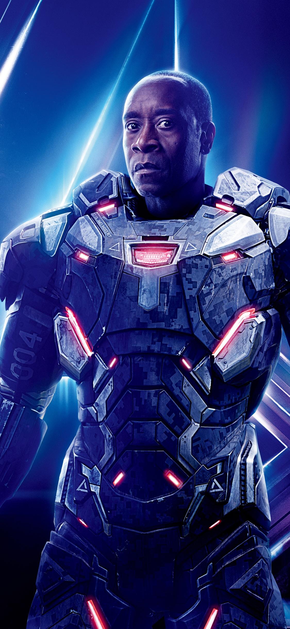 1125x2436 War Machine, Avengers: Infinity War iPhone X 3GS wallpaper download