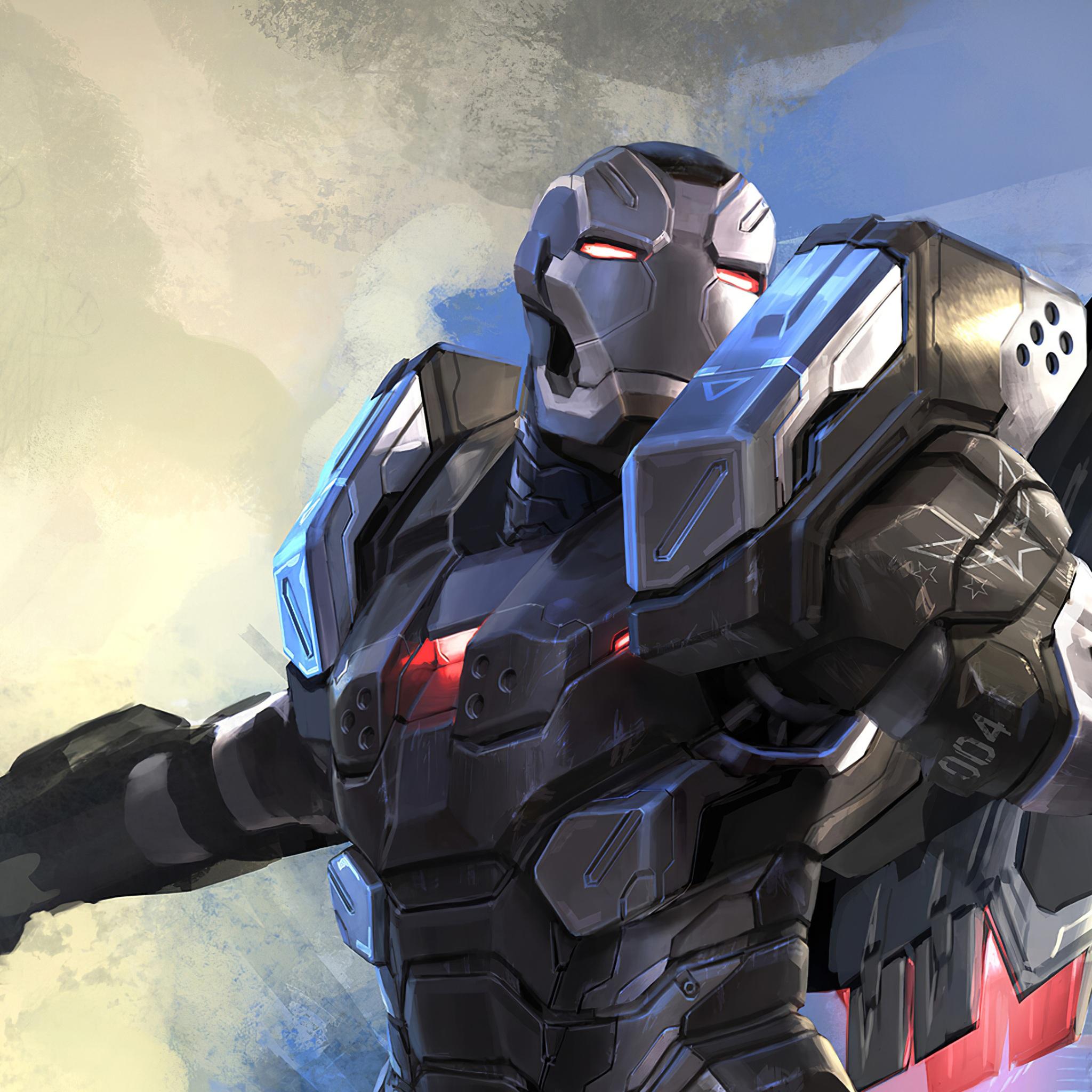 2048x2048 Wallpaper 4k War Machine Wallpaper