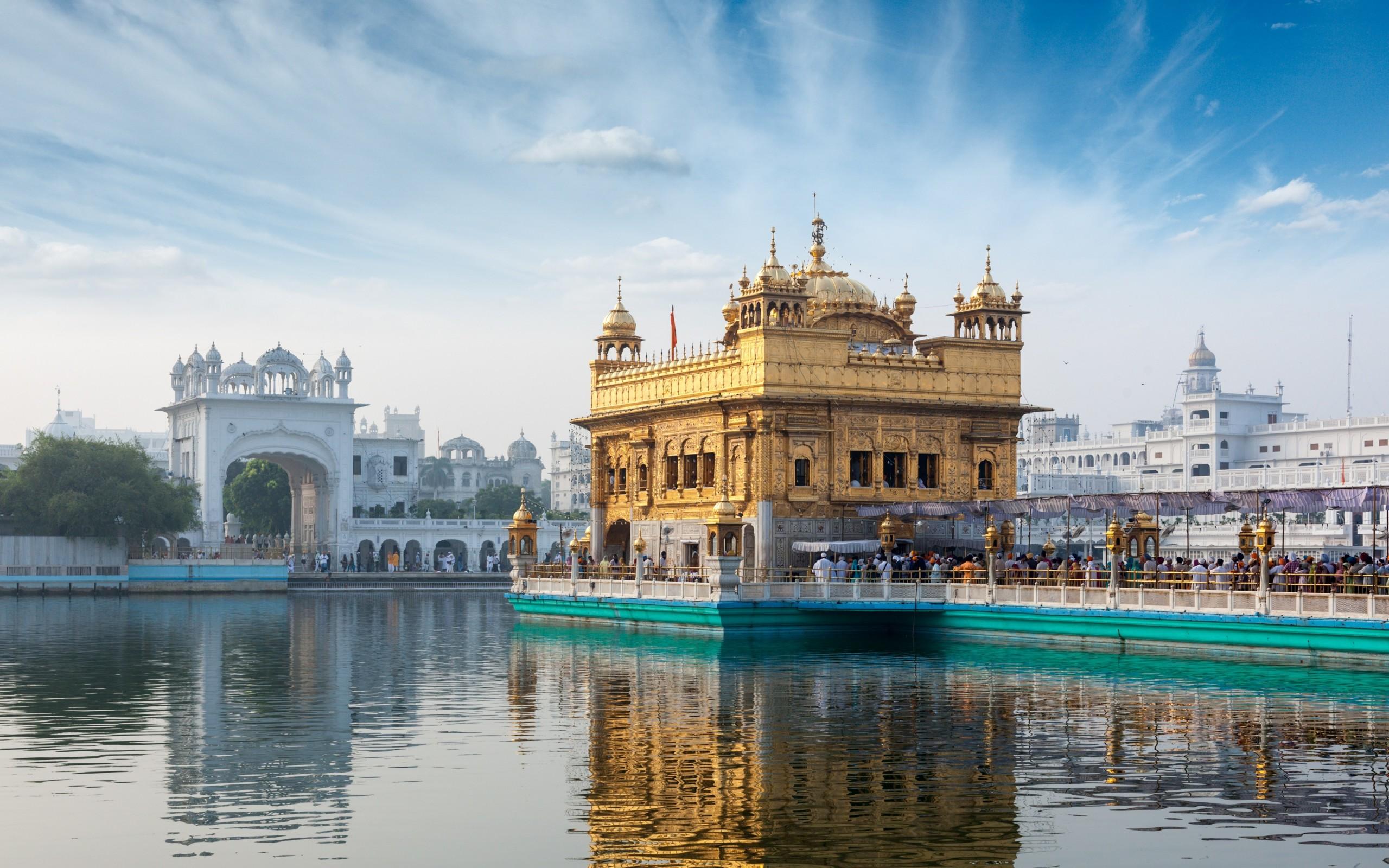 2560x1600 Harmandir Sahib HD Wallpaper and Background