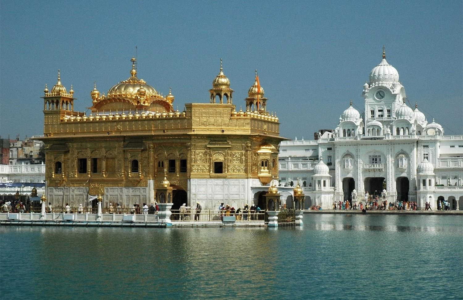 1500x972 ConversationPrints HARMANDIR Sahib Glossy Poster Picture Photo India darbar Golden Temple Sikh: Prints: Posters & Prints