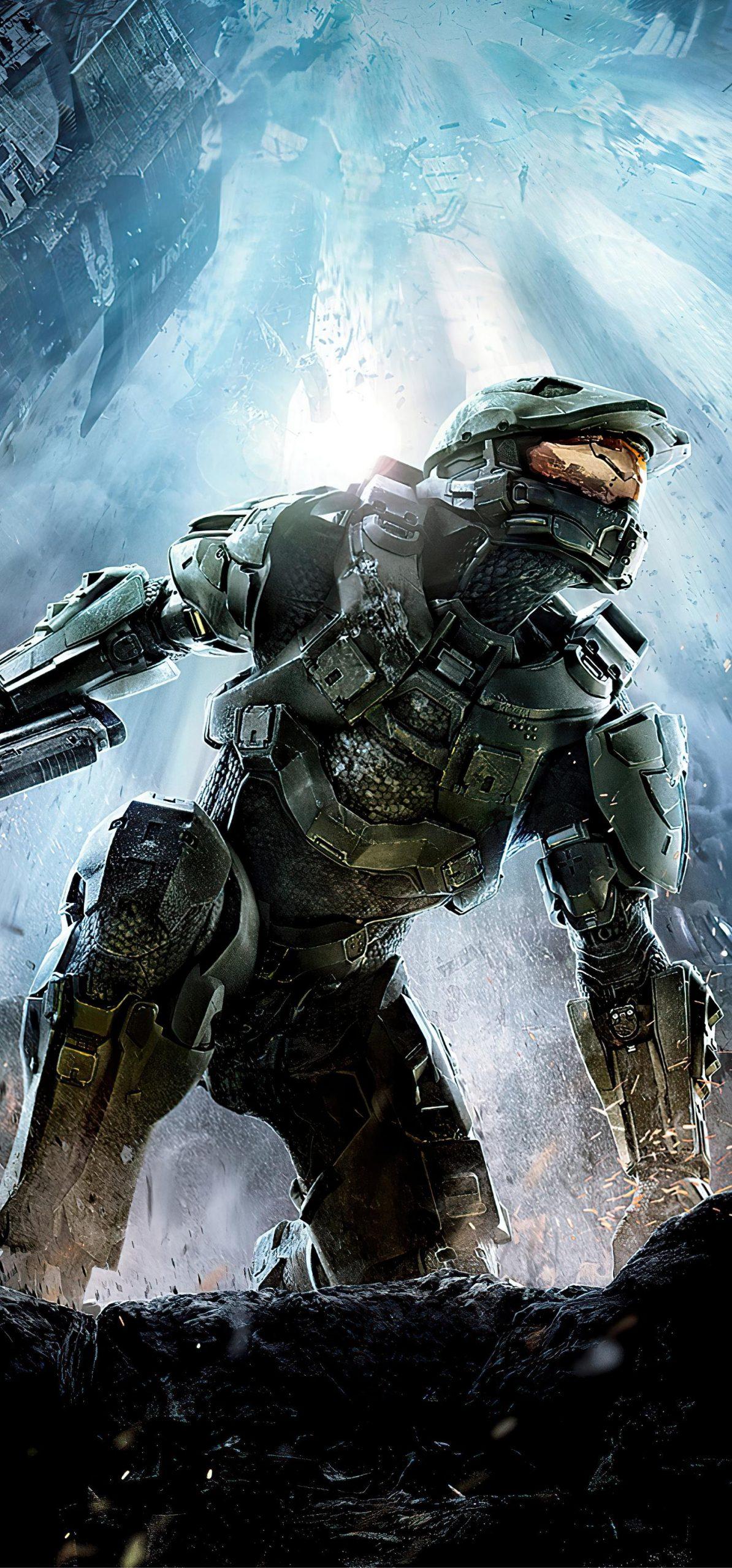 1194x2560 Halo Infinite Wallpaper