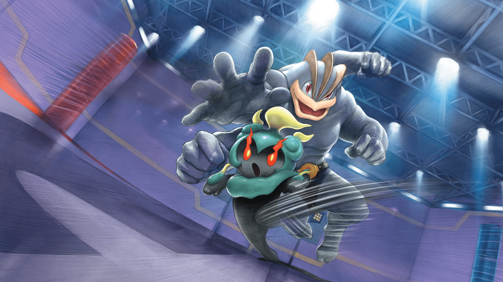 1920x1080 Desktop Machop Wallpaper