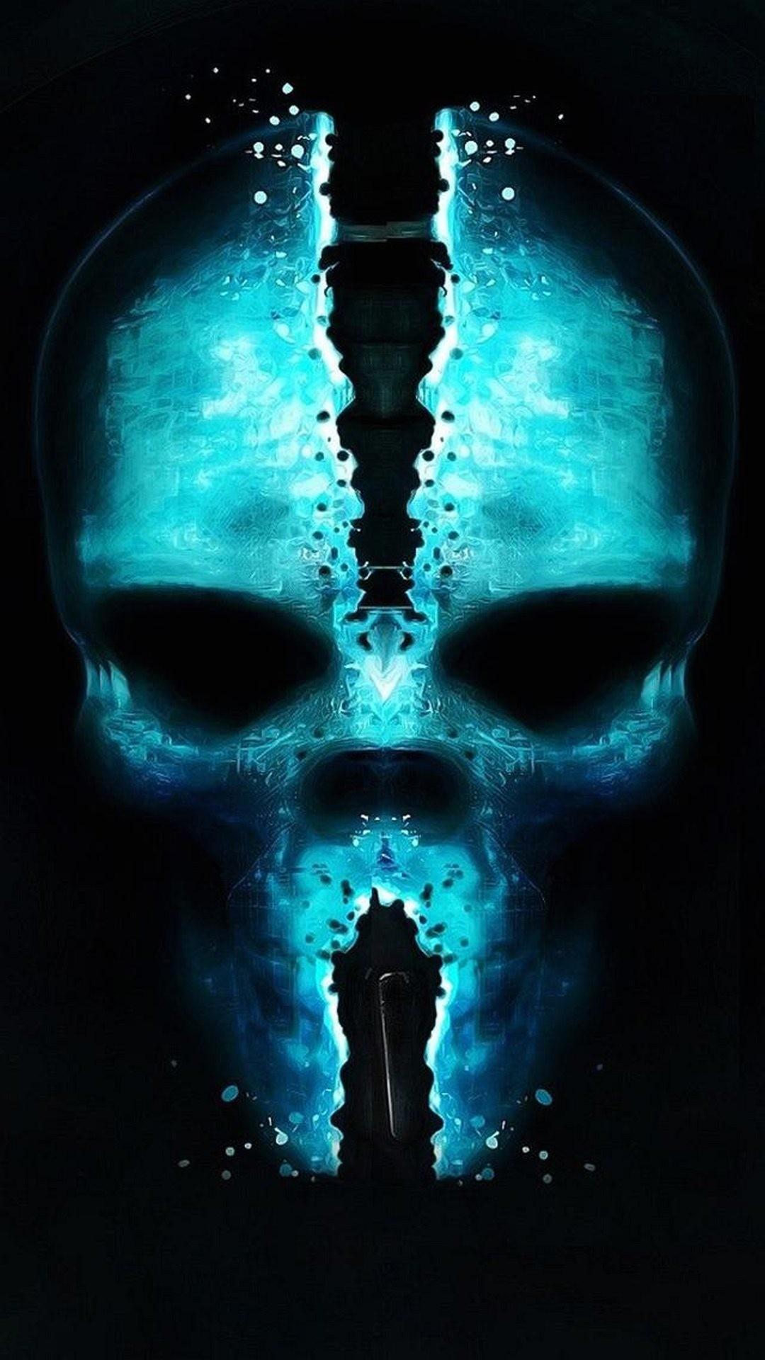 1080x1920 Badass Wallpaper Of Skulls