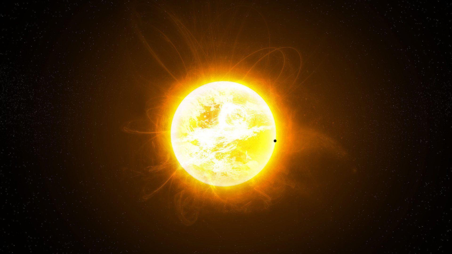 1920x1080 Solar Flares Wallpaper. Solar System
